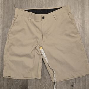 Under Armour Men's Tan Flat Front Shorts